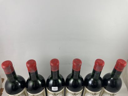 6 btls Château Rauzan-Gassies 1964 - Mar...