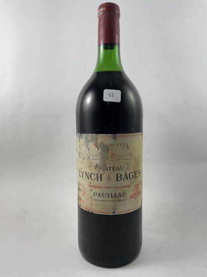 1 mag Château Lynch Bages 1982 - Pauillac...
