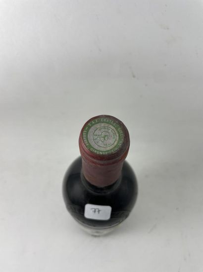 1 btl Château Giscours 1982 - Margaux (stained,...