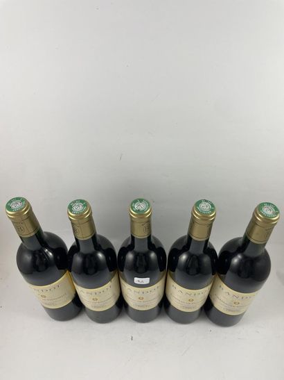 5 btls Château de Sylvabelle 2000 - Band...