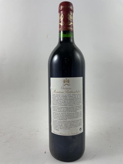 1 btl Château Mouton Rothschild 1993 - P...