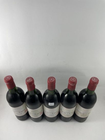 5 btls Château Lynch Bages 1979 - Pauillac...