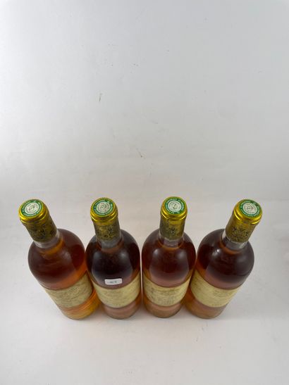 4 btls Château Suduiraut 1989 - Sauternes...