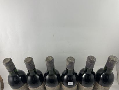 6 btls Château Cadet-Piola 1964 - Saint-...