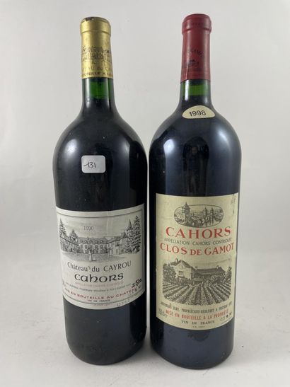 2 mags dont 1 mag Château du Cayrou 1990...
