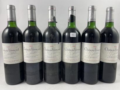 12 btls including 4 btls Château de Roquetaillade...