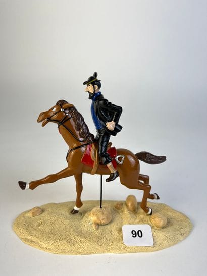 HERGE / COKE EN STOCK / HADDOCK A CHEVAL...