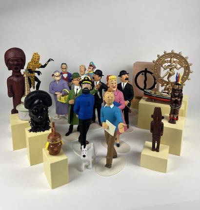 HERGE / LE MUSEE IMAGINAIRE DE TINTIN - Set...
