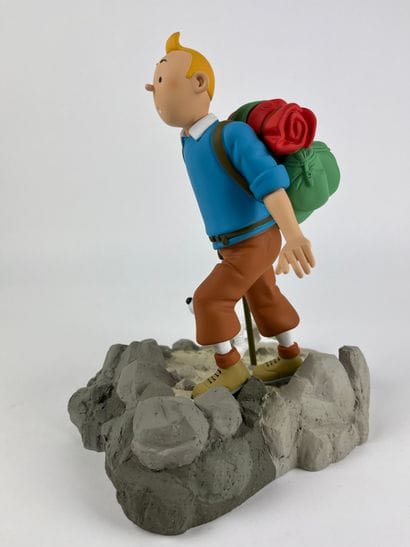 HERGE / OBJECTIF LUNE / TINTIN RANDONNEUR...