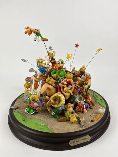 UDERZO / ASTERIX ET OBELIX / LA BAGARRE «50...