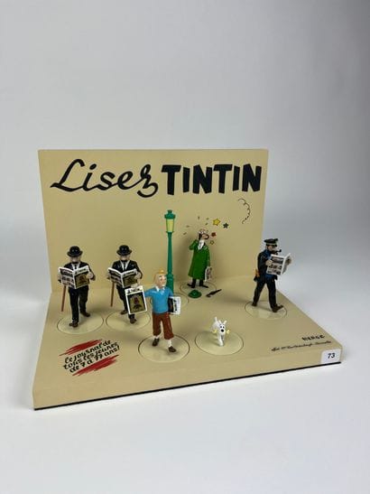 HERGE / LISEZ TINTIN - Complete series of...
