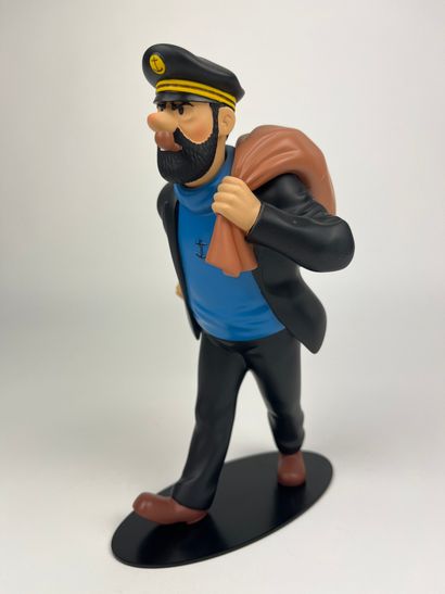 HERGE / HADDOCK SAC BALUCHON - Resin figurine...