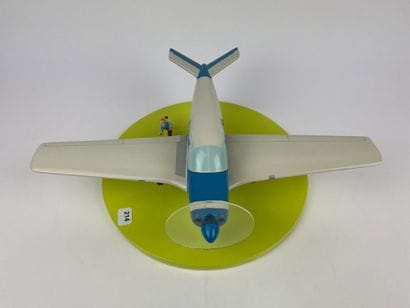 HERGE / L'AFFAIRE TOURNESOL / AVION BEECHCRAFT...