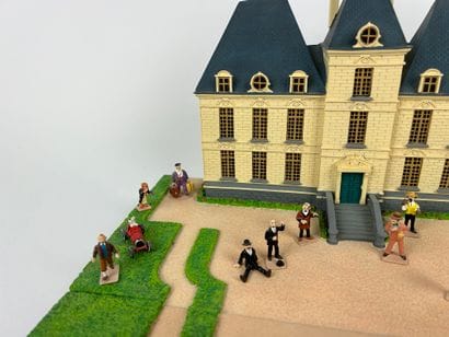 HERGE / CHATEAU DE MOULINSART & LA FANFARE...