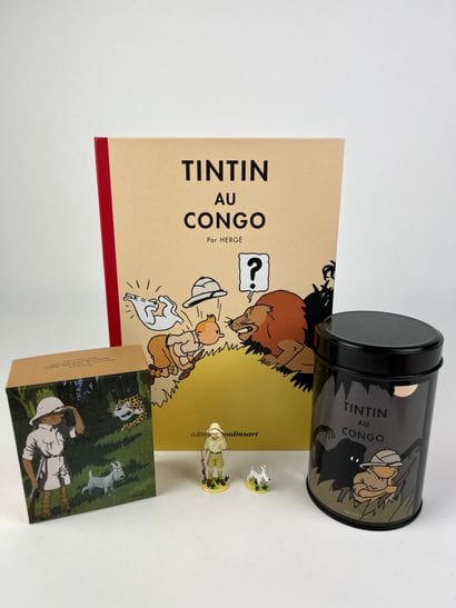 HERGE / TINTIN CONGO / PACK V.O - Pack including...