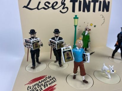HERGE / LISEZ TINTIN - Complete series of...