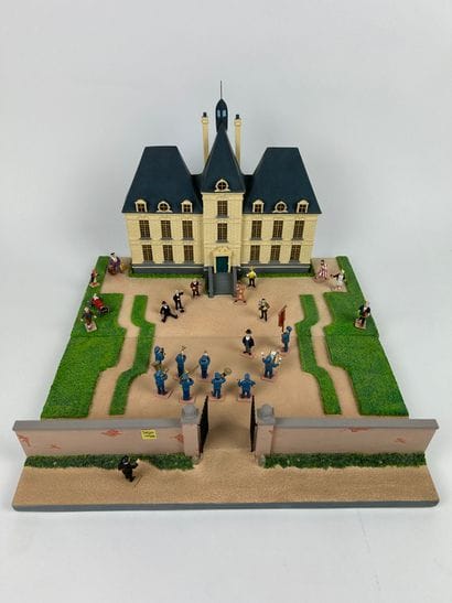 HERGE / CHATEAU DE MOULINSART & LA FANFARE...