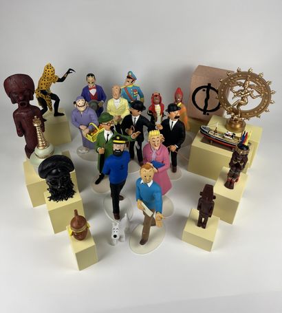 HERGE / LE MUSEE IMAGINAIRE DE TINTIN - Set...