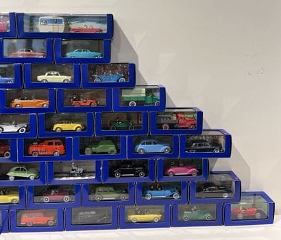 HERGE / EN VOITURE TINTIN 
Collection quasi...
