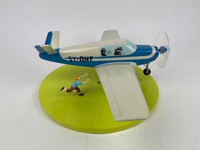 HERGE / L'AFFAIRE TOURNESOL / AVION BEECHCRAFT...