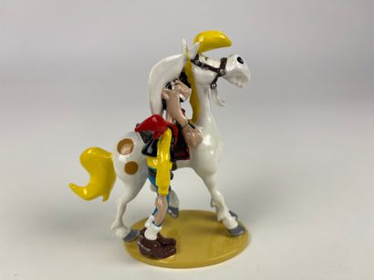 MORRIS / LUCKY LUKE AND JOLLY JUMPER RIANT...