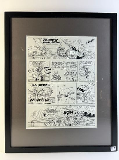 REMACLE (Marcel) / HULTRASSON - Planche originale...