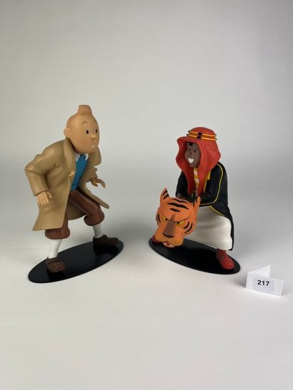 HERGE / COKE EN STOCK / TINTIN AND ABDALLAH...