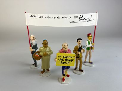 HERGE / THE WISHING CARD 1972 / SERIE 5 -...