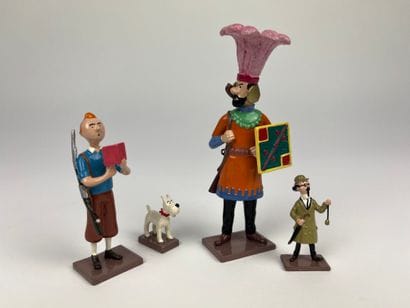 HERGE / LE TEMPLE DU SOLEIL / TINTIN DEMANDE...