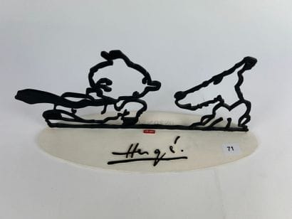 HERGE / HOMMAGE A HERGE - Tintin et Milou...