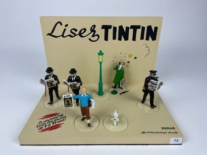 HERGE / LISEZ TINTIN - Complete series of...