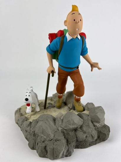 HERGE / OBJECTIF LUNE / TINTIN RANDONNEUR...