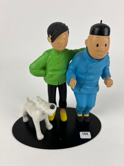 HERGE / LE LOTUS BLEU / TINTIN AND TCHANG...