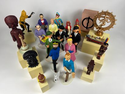 HERGE / LE MUSEE IMAGINAIRE DE TINTIN - Set...