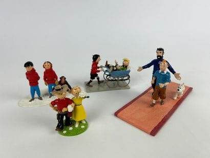 HERGE / DE POPOL ET VIRGINIE A TINTIN - Series...