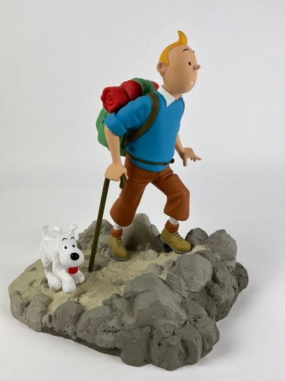 HERGE / OBJECTIF LUNE / TINTIN RANDONNEUR...