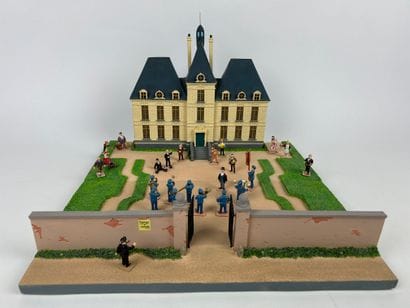 HERGE / CHATEAU DE MOULINSART & LA FANFARE...