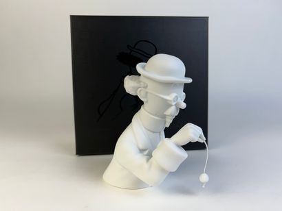 HERGE / TOURNESOL / PORCELAIN BUST - Porcelain...