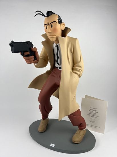 CHALAND / BOB FISH - Resin statuette (70cm)...