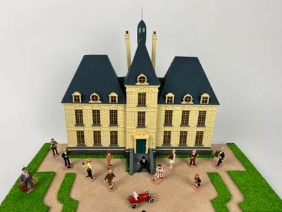 HERGE / CHATEAU DE MOULINSART & LA FANFARE...