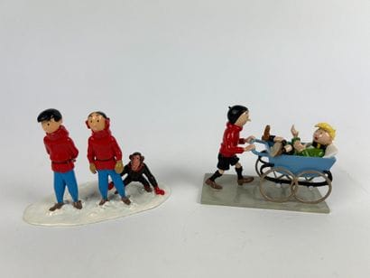 HERGE / DE POPOL ET VIRGINIE A TINTIN - Series...