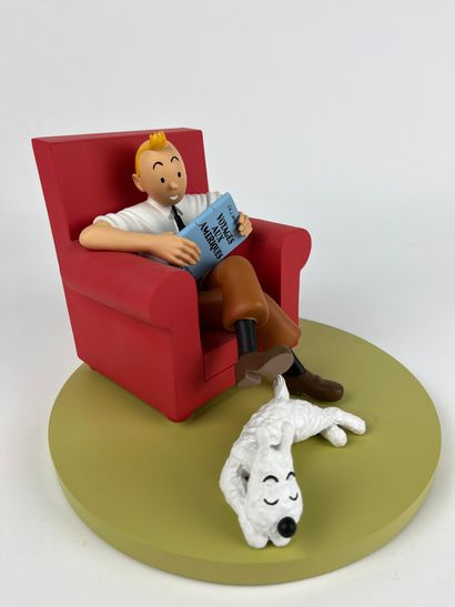 HERGE / L'OREILLE CASSEE / TINTIN FAUTEUIL...
