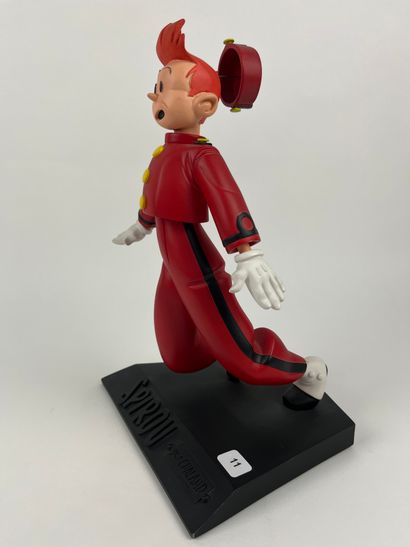 CHALAND / SPIROU SURPRIS - Polychrome resin...