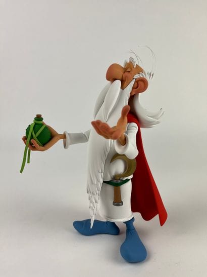 UDERZO / PANORAMIX - Resin statuette (20cm)...