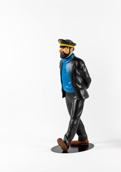 HERGE / CAPTAIN HADDOCK - Giant resin figurine...