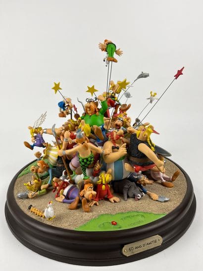 UDERZO / ASTERIX ET OBELIX / LA BAGARRE «50...