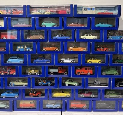 HERGE / EN VOITURE TINTIN 
Collection quasi...