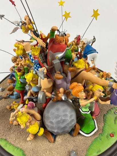 UDERZO / ASTERIX ET OBELIX / LA BAGARRE «50...