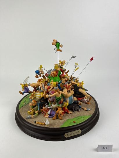 UDERZO / ASTERIX ET OBELIX / LA BAGARRE «50...