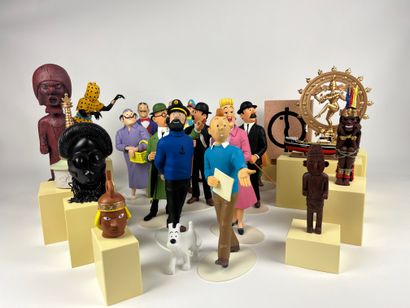 HERGE / LE MUSEE IMAGINAIRE DE TINTIN - Set...